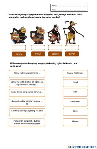 Soal latihan b jawa