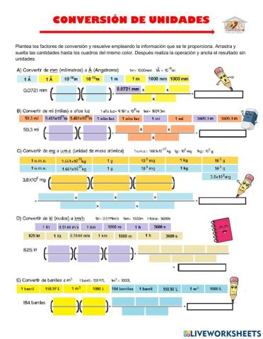 Conversión de Unidades