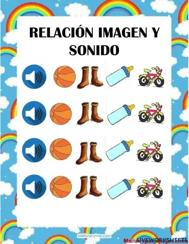 Relación imagen y sonido Bb