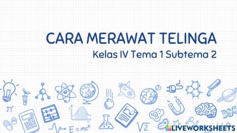 Materi Tema 4 Subtema 2 - Telinga Bag. 1