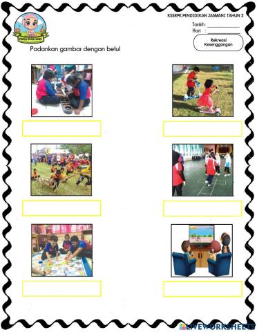 Rekreasi Kesenggangan