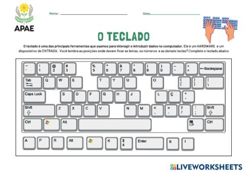 O teclado