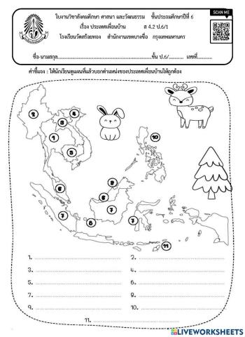 ประเทศเพื่อนบ้านของไทย