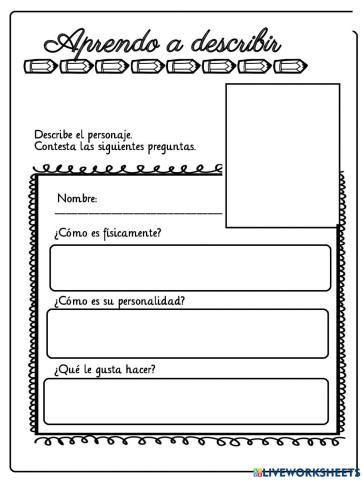 Descripción Personal-