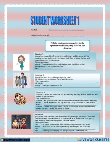 Latihan Congratulation2