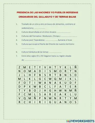 Pueblos prehispánicos