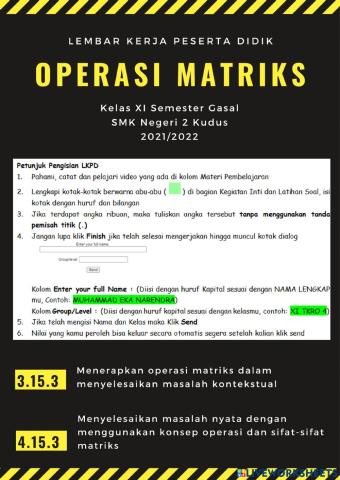 LKPD Operasi Matriks Part 1 2122