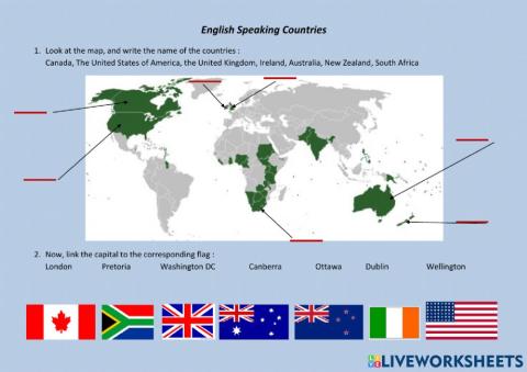 The English-speaking world