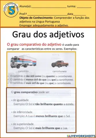 Atividade de português