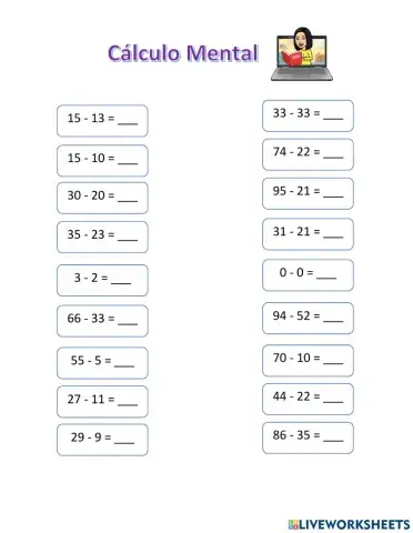 Calculo mental