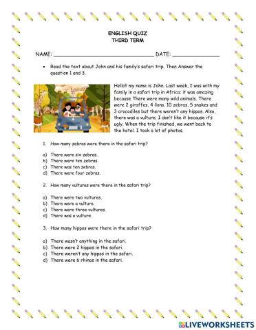 There was- there were