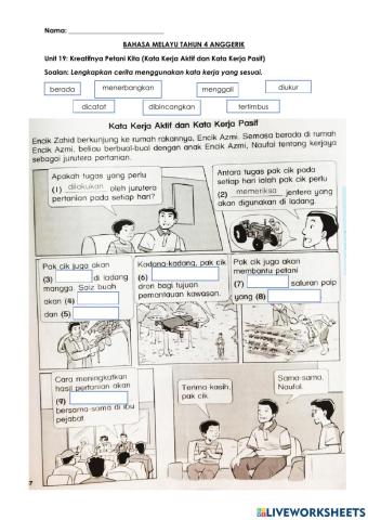 Bahasa Melayu Tahun 4