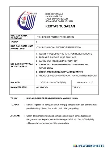 Latihan 1 (KT6) Bahagaian B - KVS Pastri - CO4