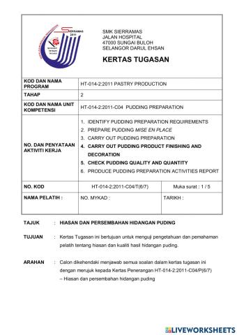 Latihan 1 (KT6) Bahagaian B - KVS Pastri - CO4