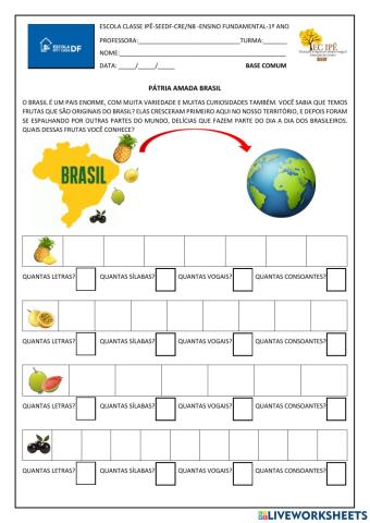 Frutas Brasileiras