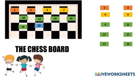Beginner math chess
