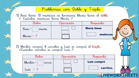 Doble y triple