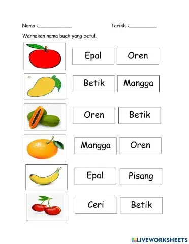 Buah-buahan