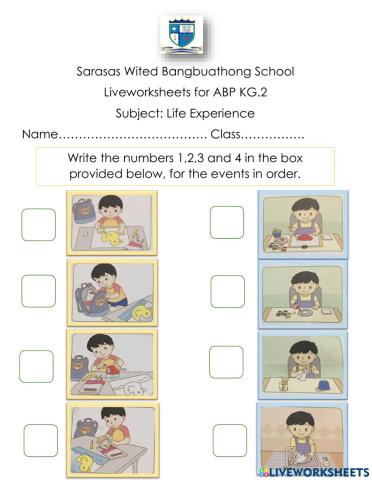 Life Experience ABP KG.2 Week 11