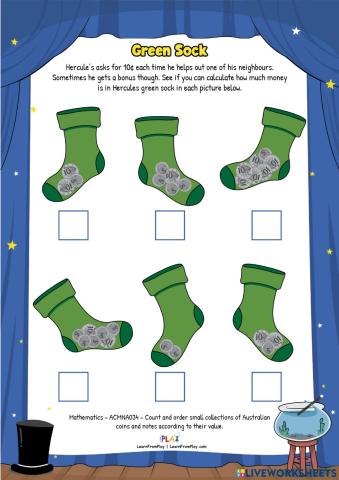 The Magnificent Hercules Quick - Green Sock