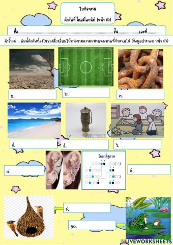 ใบกิจกรรมคำศัพท์โคลงโลกนิติ (หน้า๔๖)