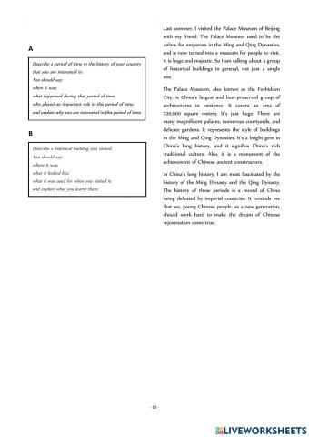 CEL IELTS speaking part 2