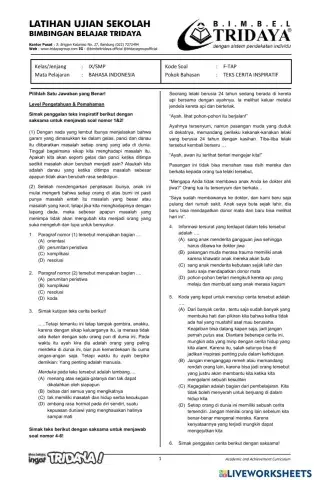 Teks Cerita Inspiratif