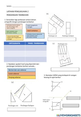 Latihan pandangan tambahan 2