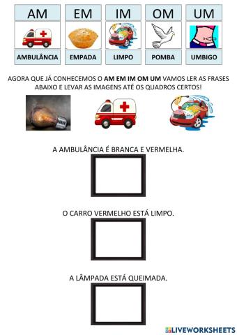 Jogo do am em im om um