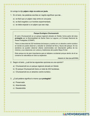 Evaluacion de graduandos