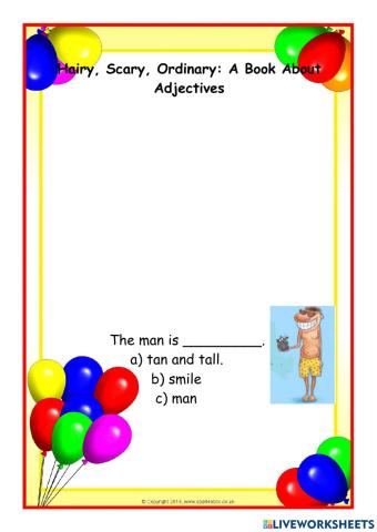 Hairy, Scary, Ordinary