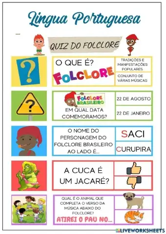 Quiz Folclore