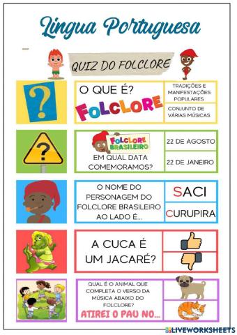 Quiz Folclore