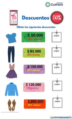 Evaluación porcentaje