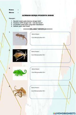Lembar kerja peserta didik kelas 6
