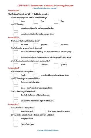 Listening Practices 3