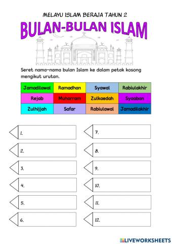 Bulan-bulan islam