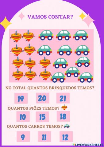 Vamos  contar?