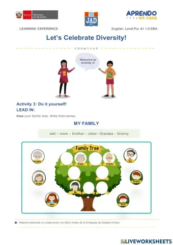 Activity 3: Let’s Celebrate Diversity!