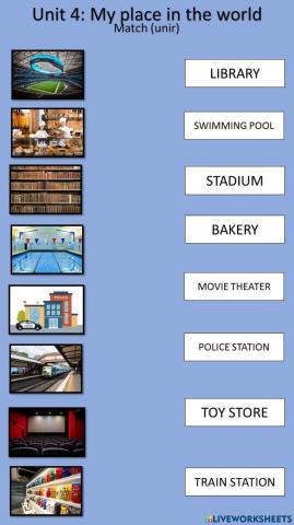 Unit 4: My place in the world