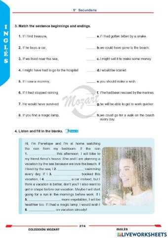 Unidad 6 - inglés 5°