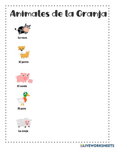 Animales de la granja