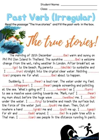 Past Verb: Iregular Verb