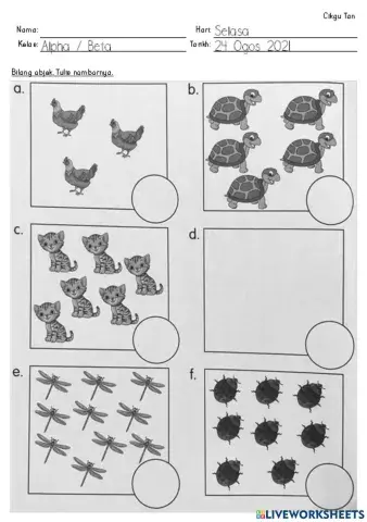 Nombor dalam Lingkungan 10