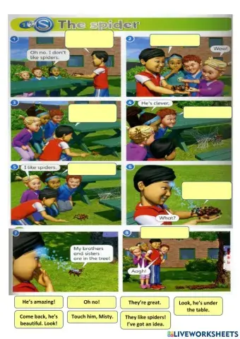 Super minds Year 1: The spider