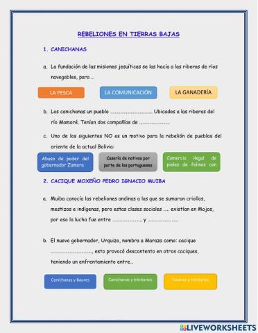 Rebelión en las tierras bajas