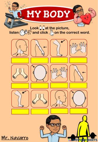 My Body (Look, listen and click)