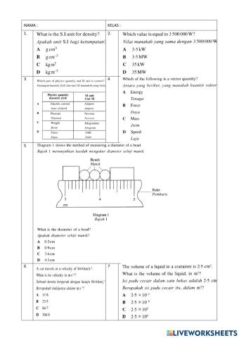 S5 Fizik:Ulangkaji T4 : Bab 1 part 1