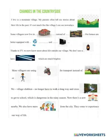 E8 - Life in the countryside (listening)