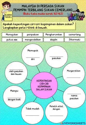 Pemimpin terbilang sukan cemerlang (sejarah tahun 6)